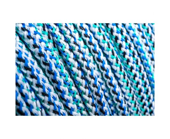 Вязаный полипропиленовый шнур, белый/цветной, катушка, 6мм х 250м Эбис 00097 – изображение 3