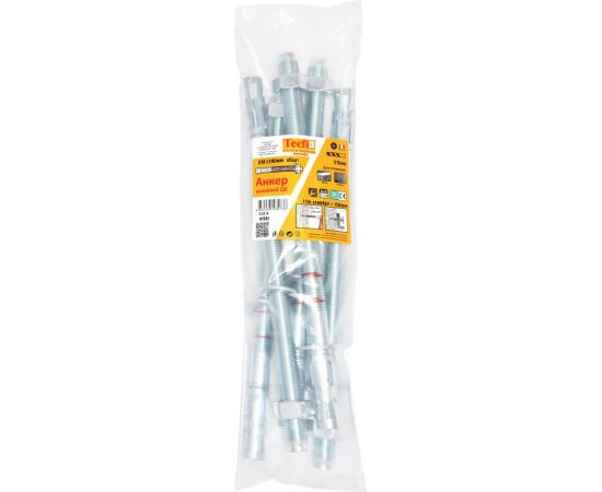 Клиновой анкер Tecfi ZJE ZN 16x280, 5 шт. 147560 – изображение 3