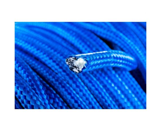 Плетеная веревка ЭБИС п/п 8 мм 200 м синяя 178 – изображение 3