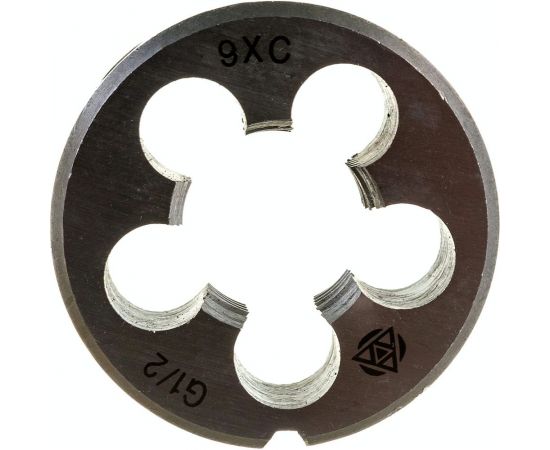 Плашка Волжский инструмент G1/2 в ПВХ-упаковке 3704001 – изображение 3