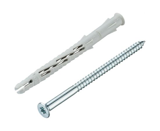 Фасадный дюбель с шурупом Tecfi потайная головка, шлиц TORX TORX 8x100 35 шт 147661 – изображение 3