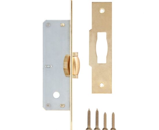 Врезная защелка KALE KILIT ролик 155/B, 35 мм, латунь 1095 – изображение 3