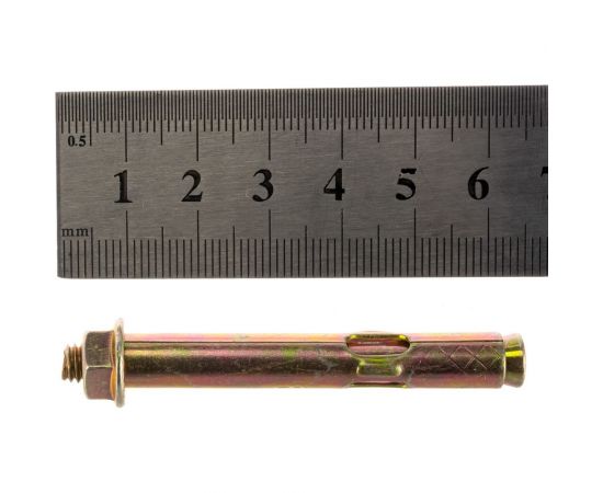 Анкерный болт с гайкой Качественный КРЕПЕЖ 8х65 35 шт 0300023 КЧ – изображение 3