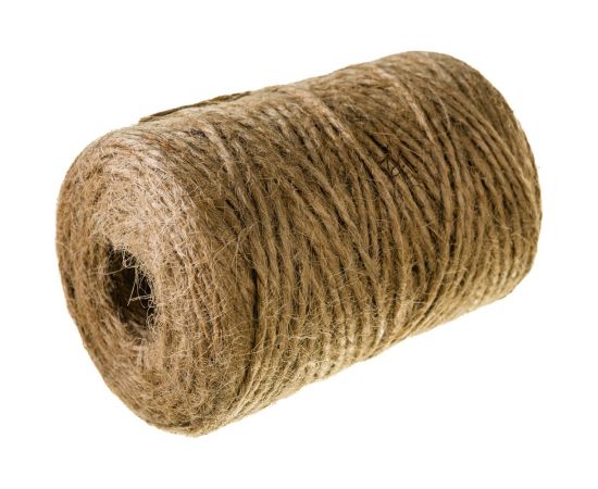 Растительный шпагат Рыжий кот джут бобина D1,4мм 1200тэкс 225м 082279 – изображение 3