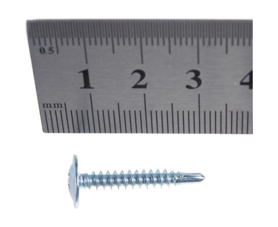 Саморез прессшайба крепежная техника сверло 4,2х25, 800 шт. 430508 БК – изображение 3