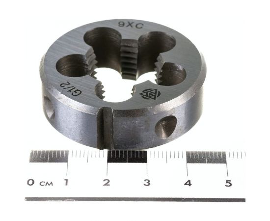 Плашка Волжский инструмент G1/2 в ПВХ-упаковке 3704001 – изображение 4