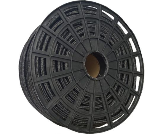 Плетеная веревка ЭБИС п/п 12 мм 100 м черная 189 – изображение 4