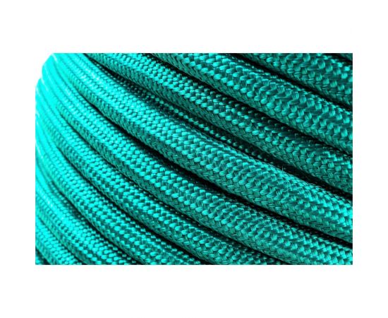 Плетеная веревка ЭБИС п/п 12 мм 100 м зеленая 188 – изображение 4