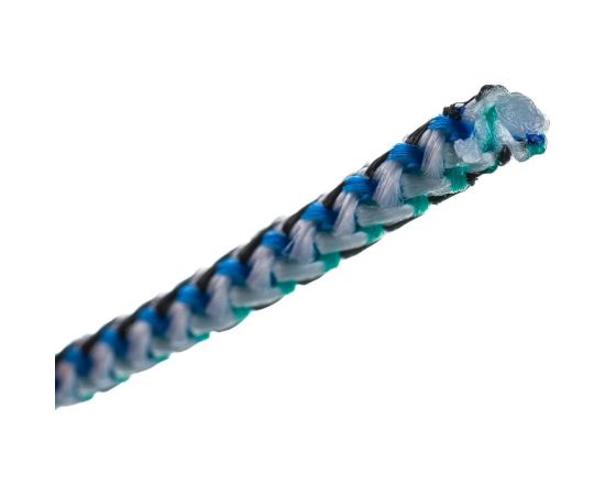 Вязаный полипропиленовый шнур, белый/цветной, катушка, 6мм х 250м Эбис 00097 – изображение 4