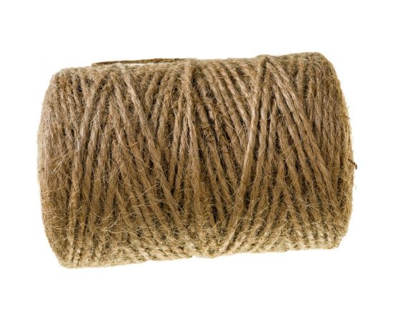 Растительный шпагат Рыжий кот джут бобина D1,4мм 1200тэкс 225м 082279 – изображение 4