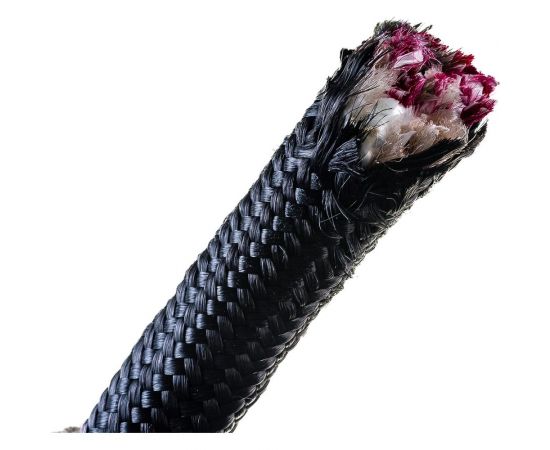 Плетеная веревка ЭБИС п/п 12 мм 100 м черная 189 – изображение 5