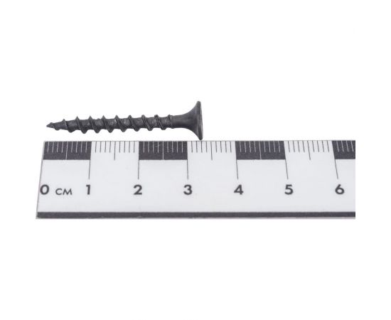 Саморезы Gigant 3,5x35, потайная головка, крупный шаг, оксидированный, 1 кг. 123528 – изображение 5