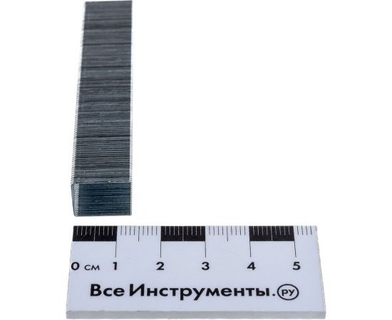 Скобы тип 53 (1000 шт; 14 мм) для мебельного степлера Вихрь 73/9/2/5 – изображение 5