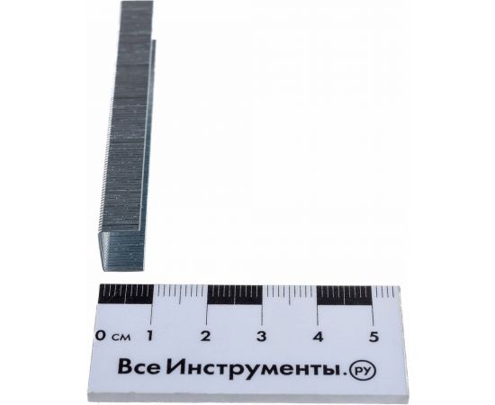 Скобы тип 53 (1000 шт; 8 мм) для мебельного степлера Вихрь 73/9/2/2 – изображение 5