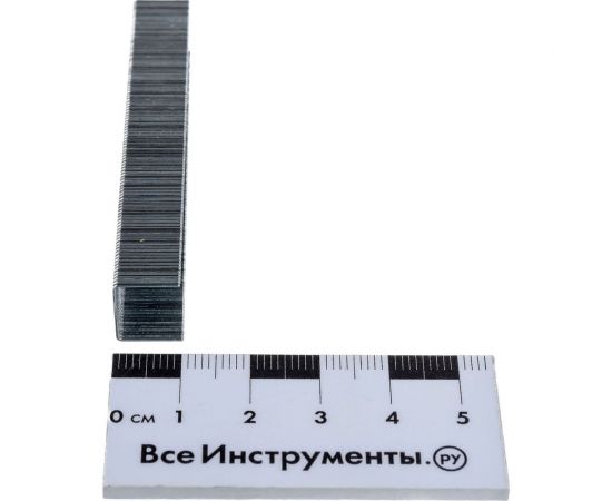 Скобы тип 53 (1000 шт; 10 мм) для мебельного степлера Вихрь 73/9/2/3 – изображение 6