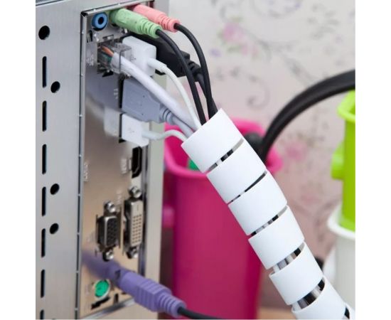 Спиральный защитный рукав PARLMU LXQ 22-1-k10 полиэтилен, размер 22, цвет черный, длина 10 м PR4800400-10 – изображение 6