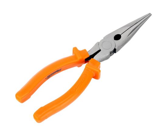 Длинногубцы 200 мм, прямые шлифованные, пластмассовые рукоятки SPARTA Classic 17163 – изображение 7