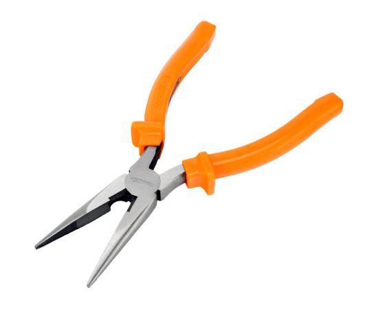 Длинногубцы 200 мм, прямые шлифованные, пластмассовые рукоятки SPARTA Classic 17163 – изображение 8