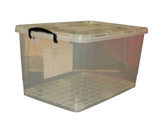Контейнер для хранения Росспласт 50 л прозрачный 532347 
