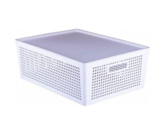 Корзинка ПОЛИМЕРБЫТ TRAYMIX с крышкой, 415x310x153 мм, 16.5 л 434748000 