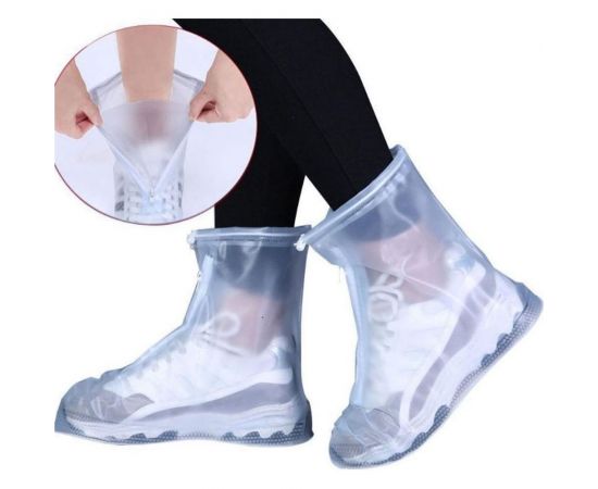 Защитные чехлы для обуви на замке ZDK белые, XL 505XL/white 