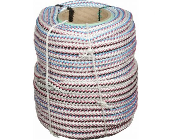 Вязаный шнур-веревка с сердечником ООО ТПК Сигма пп d-10 мм, 100 м ШВХС35 