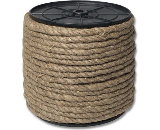 Льняная веревка ЩИТ Л кр.3-прядная d. 16 мм на кат. 300 мм 70 м 66946 