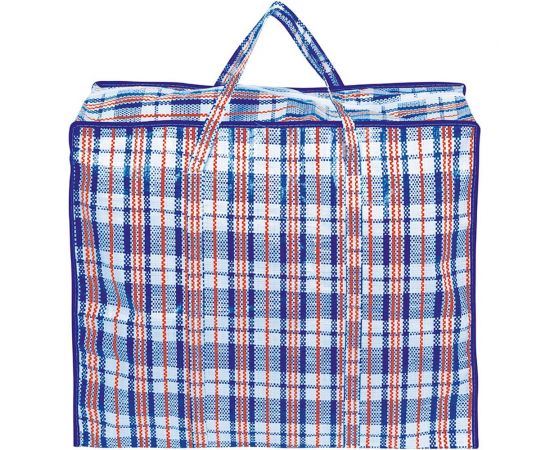 Сумка на молнии Рыжий кот Клетка, 60х50х30 см, полипропилен, 008579 