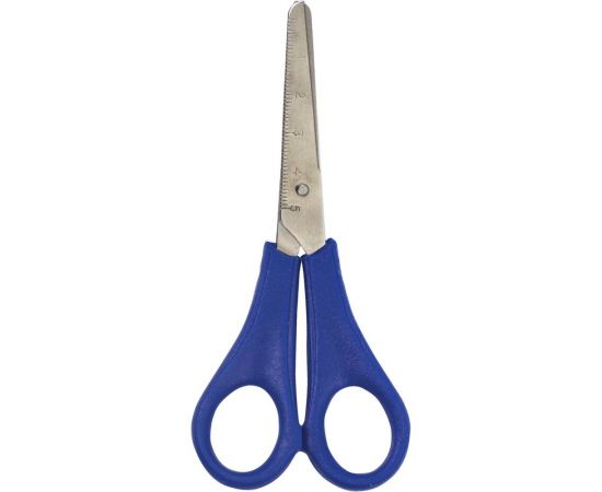 Ножницы Пифагор 135 мм, с линейкой, ассорти, в дисплее 230936 