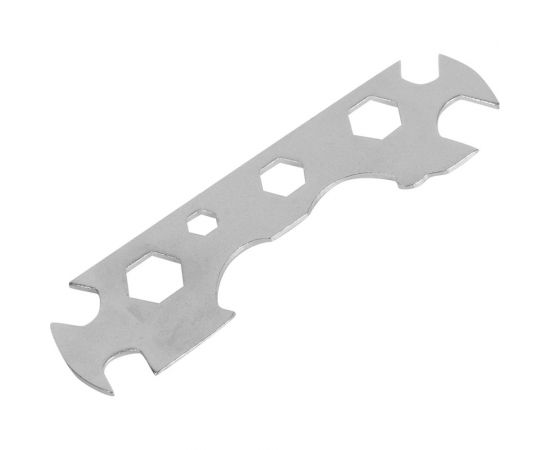 Семейный велосипедный ключ DORKEL типоразмеры: 8,10,11,12,14,15,R17,R18, п/э пакет DR-3368-ВИ 