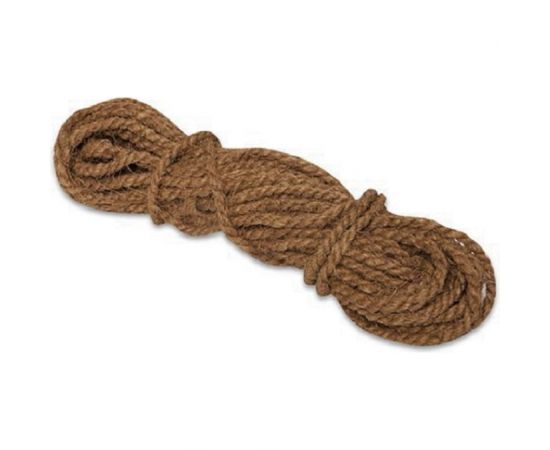 Кокосовая веревка ЩИТ d. 6 мм в мотках по 15 м 66786 – изображение 2