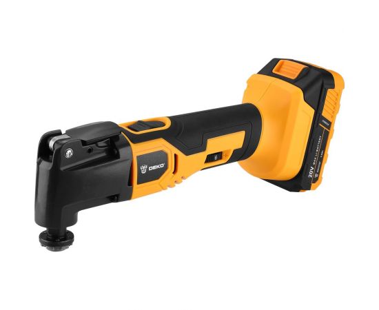 Реноватор DEKO DKOT20 быстрозажимной, в сумке + набор предметов 38 шт., 20 В, 1х2.0 Ач, з/у 063-2052 – изображение 2