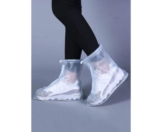 Защитные чехлы для обуви на замке ZDK белые, XL 505XL/white – изображение 2