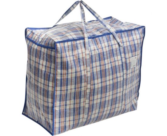 Сумка на молнии Рыжий кот Клетка, 60х50х30 см, полипропилен, 008579 – изображение 2