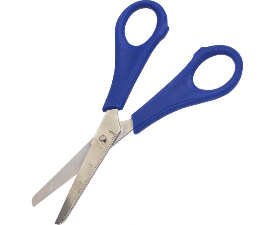 Ножницы Пифагор 135 мм, с линейкой, ассорти, в дисплее 230936 – изображение 3