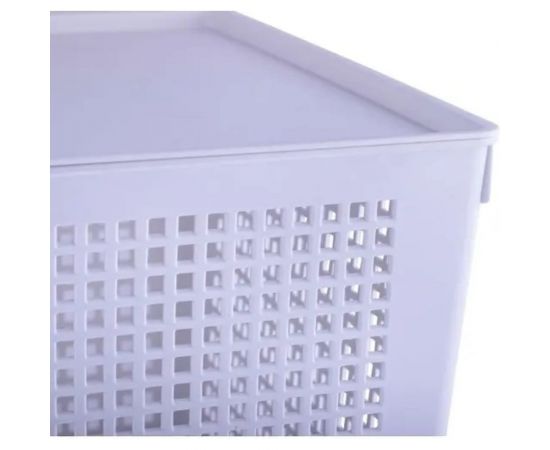 Корзинка ПОЛИМЕРБЫТ TRAYMIX с крышкой, 415x310x235 мм, 25 л 434738000 – изображение 3