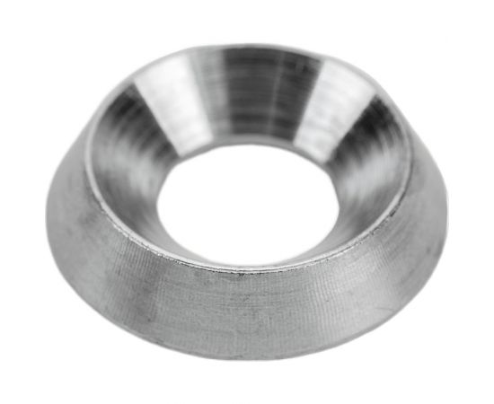 Нержавеющая шайба KREPFIELD 6 мм, ART 9081, А1, со скосом 90 градусов, 20 шт. 9081А1ШАЙБА6ММ-20 – изображение 3