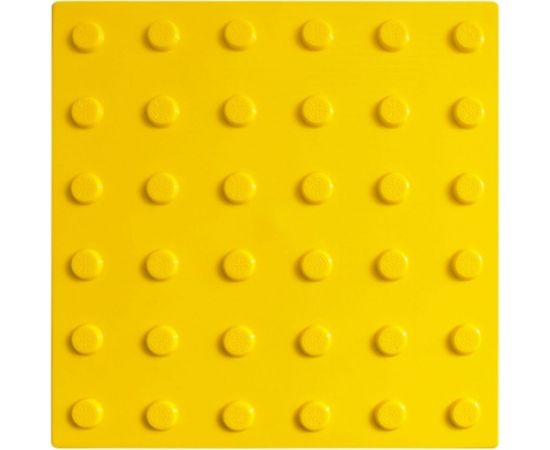 Тактильная плитка из ПВХ ПластФактор конус в ряд (преодолимое препятствие) 4630027111685 – изображение 4