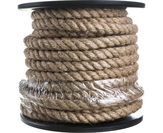 Пеньковый канат ЩИТ ПТ d. 22 мм на кат. 300 мм 30 м 66974 – изображение 4