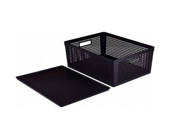 Корзинка ПОЛИМЕРБЫТ TRAYMIX с крышкой, 415x310x153 мм, 16.5 л 434748000 – изображение 4