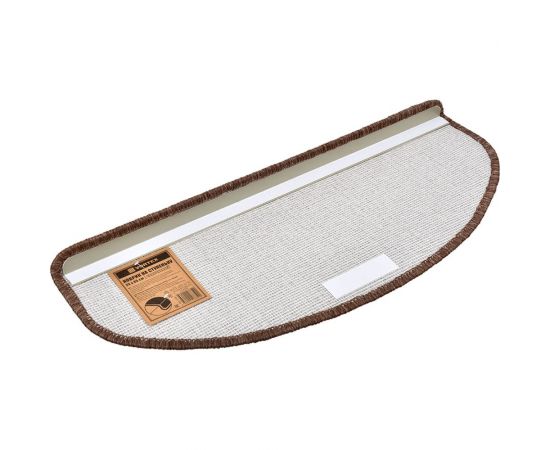 Коврик на ступеньку VORTEX 25х65 см, коричневый 27001 – изображение 4