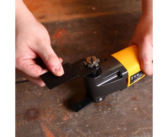 Реноватор DEKO DKOT20 быстрозажимной, в сумке + набор предметов 38 шт., 20 В, 1х2.0 Ач, з/у 063-2052 – изображение 5