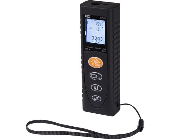 Лазерная рулетка TDM ЛР-60 Алмаз, дальность 60 м SQ1018-0202 – изображение 5