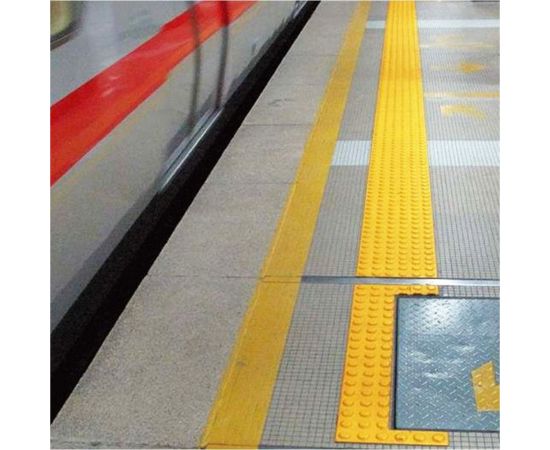 Тактильная плитка из ПВХ ПластФактор конус в ряд (преодолимое препятствие) 4630027111685 – изображение 6