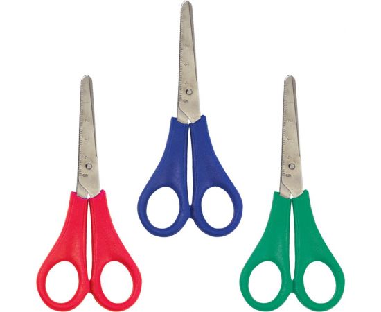 Ножницы Пифагор 135 мм, с линейкой, ассорти, в дисплее 230936 – изображение 7