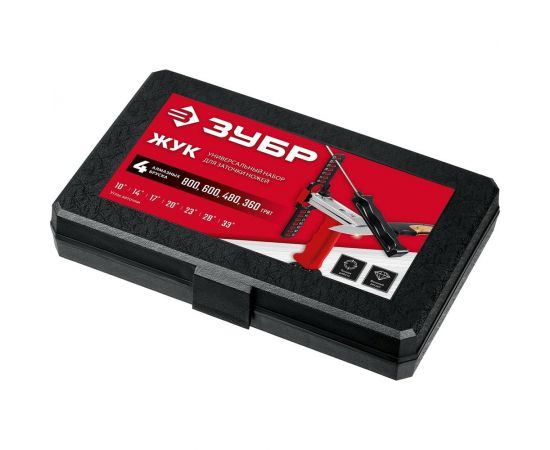 Набор для заточки ножей ЗУБР Жук, 13 предметов 33389-H13 – изображение 10