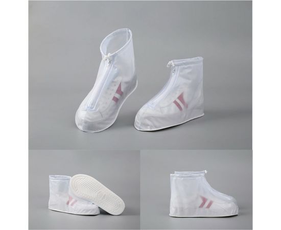 Защитные чехлы для обуви на замке ZDK белые, XL 505XL/white – изображение 10