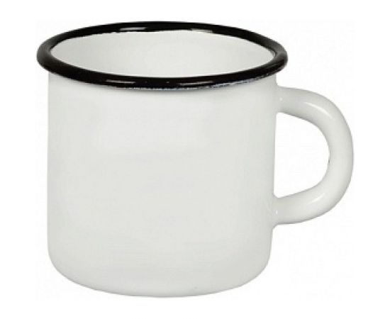 Эмалированная кружка СТАЛЬЭМАЛЬ 0.4 л, белоснежная ПД7028 