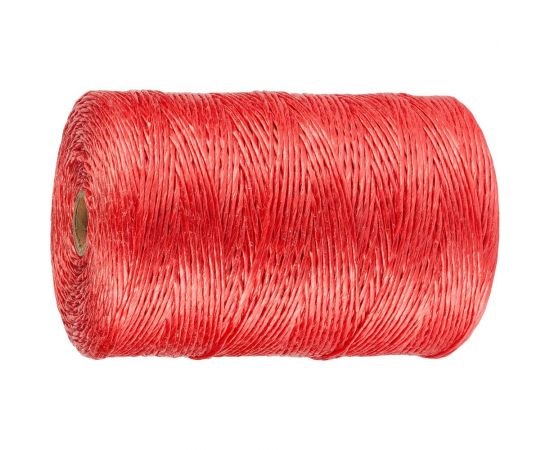 Многоцелевой полипропиленовый шпагат ЗУБР красный, 1200текс, 500м 50039-500 