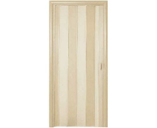 Дверь-гармошка Центурион майами-стиль, дуб беленый, 2050x840 мм 42693 